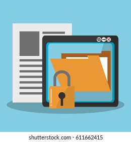 internet security related icons image 