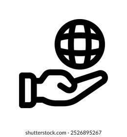 internet service icon. vector line icon for your website, mobile, presentation, and logo design.