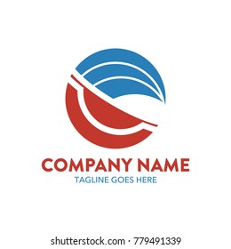 internet service logo. abstract. technology. editable. vector