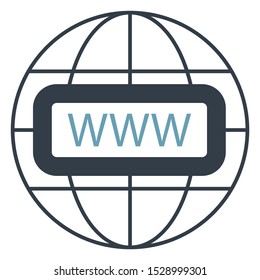 Internet Services concept Vector Icon design