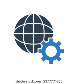 internet setting Icon Sign Symbol 