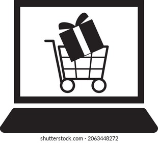 Internet shopping PC gift shopping cart