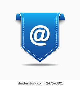Internet Sign blue Vector Icon Design