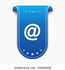 Internet Sign blue Vector Icon Design