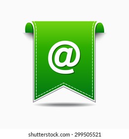 Internet Sign Green Vector Icon Design