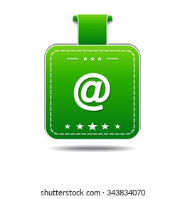 Internet Sign Green Vector Icon Design