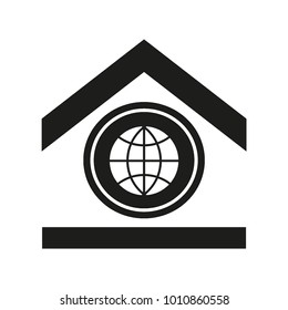 internet sign icon