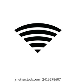 Internet signal icon vector illustration logo design