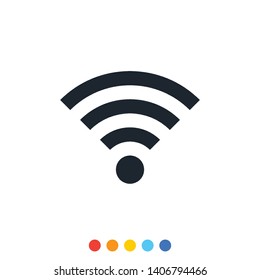 Internet signal icon,Vector and Illustration.