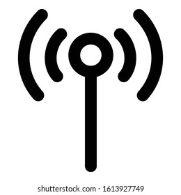 
Internet, signals Bold Vector Icon which can be easily edited or modified
