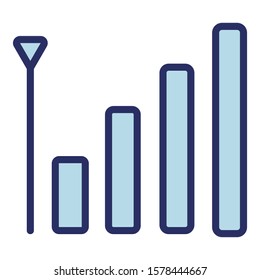 
Internet signals  Isolated Vector Icon fully editable
