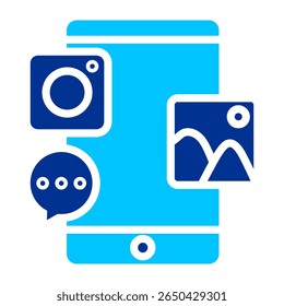 Internet Simple Icon Vector Illustration Concept