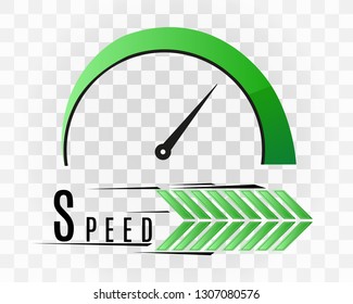 
Internet speed. logo speed symbol.
