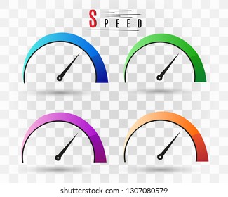 
Internet speed. logo speed symbol.