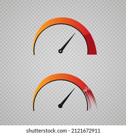 Internet speed. logo speed symbol.