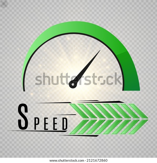 Internet speed. logo speed\
symbol.