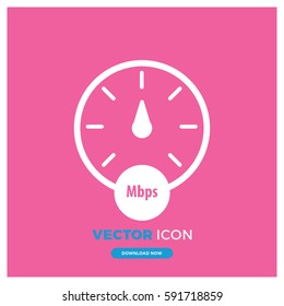 internet speed vector icon illustration