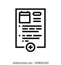 internet store product subscription line icon vector. internet store product subscription sign. isolated contour symbol black illustration