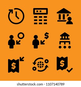 internet, style, year and e-commerce icon set. Vector illustration for web and design.