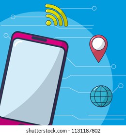 Internet and technology icons