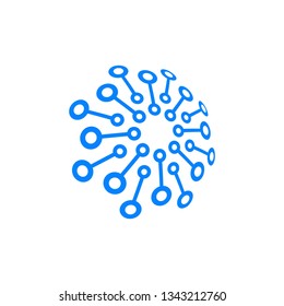 Internet Technology Logo Stock Vector (Royalty Free) 1343212760 ...