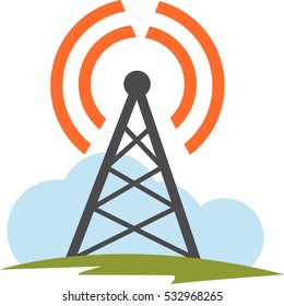 Internet And Telecom Signal Tower