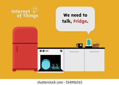 Internet of things concept