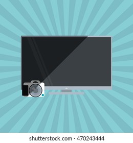 Internet of things concept with icon design, vector illustration 10 eps graphic.