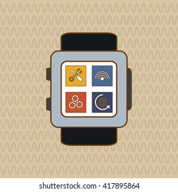 Internet of things design , vector illustration