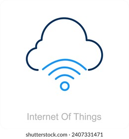 Internet Of Things icon concept