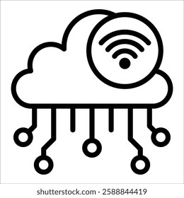 Internet Of Things Icon Element For Design