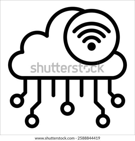 Internet Of Things Icon Element For Design
