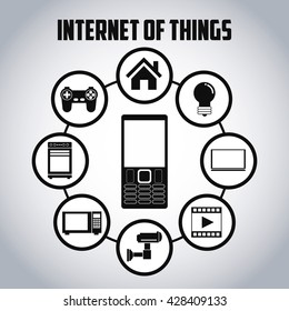 Internet of things icon set design