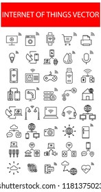Internet of things icons
