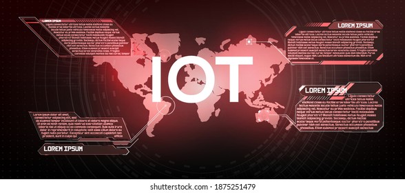 Internet de cosas (IoT) y concepto de red para dispositivos conectados. Conexiones de red digital, el concepto de dispositivos de conexión que utilizan la tecnología IOT. TIC (Tecnología de la Información y las Comunicaciones)