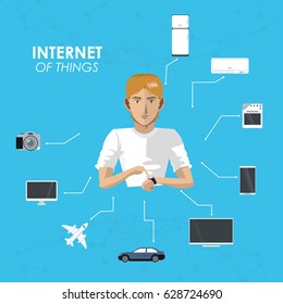 internet of things man wearable technology device equipment items