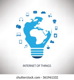 Internet of Things or Networks Concept Design| Business Vector Illustration