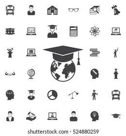 Internet training icon. Education icons universal set for web and mobile