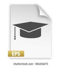 Internet training icon, vector illustration. Flat design style