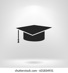 Internet training icon, vector illustration. Flat design style