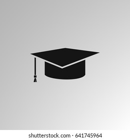 Internet training icon, vector illustration. Flat design style