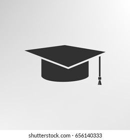 Internet training icon, vector illustration. Flat design style