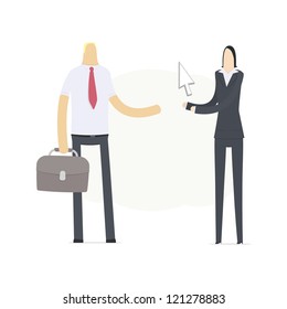 Internet transfer control over the project
