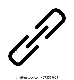 Internet URL Or Webpage Url Link Line Art Vector Icon For Apps And Websites