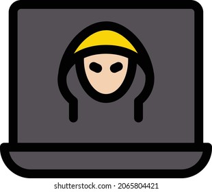 internet vector colour line  icon