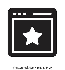 icono plano de glifo vectorial de Internet 