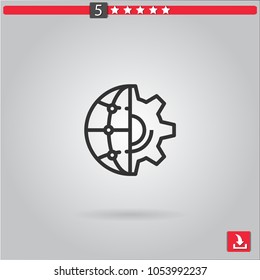 internet vector icon