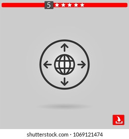 internet vector icon