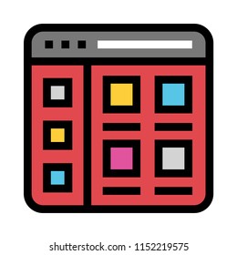 internet vector icon