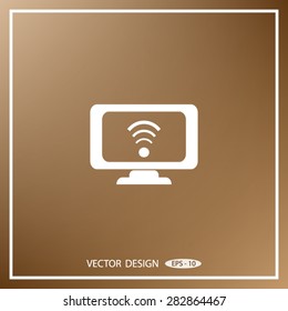 Internet vector icon